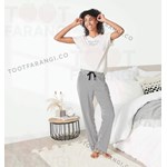 ست تیشرت شلوار و چشم بند زنانه برند اسمارا 