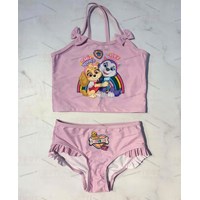 مایو دو تکه پشت ضربدری بچگانه GIRL POWER