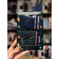 شورت باکسر مردانه پک دو عددی برند HAPPY SHORT