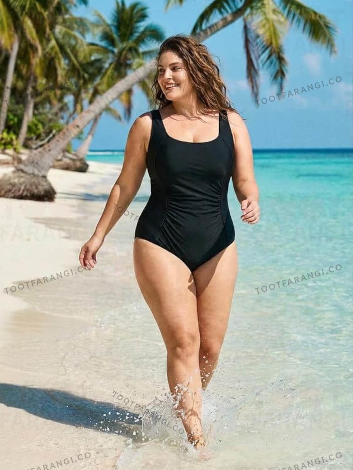 مایو کاپ دار یکسره زنانه برند CUPSHE