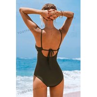 مایو یکسره سبز زنانه برند CUPSHE