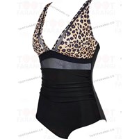 مایو پلنگی یکسره برند CUPSHE