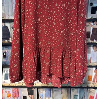 شومیز چین دار پشت گره ای