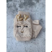 دستکش بافت طرح گوزن برند i am 