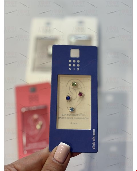 پیرسینگ گوش پک 2 و 4 عددی برند accessories