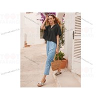 شومیز جلو دکمه زنانه برند اسمارا آلمان
