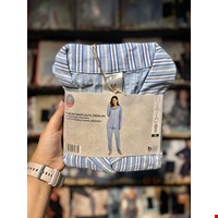 ست بلوز و شلوار جلو دکمه زنانه برند UP2 fashion