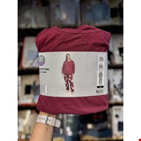 ست بلوز و شلوار نخی سایز بزرگ زنانه برند UP2 fashion