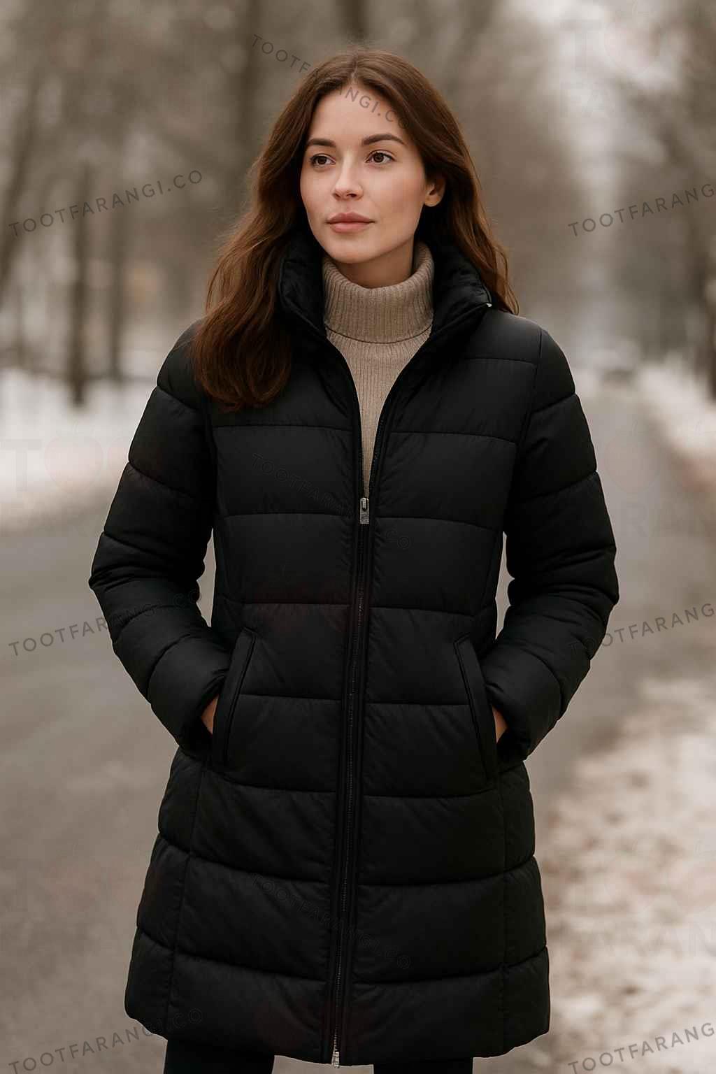 کاپشن زنانه بلند یا کوتاه؟ راهنمای انتخاب برای استایل و کاربرد واقعی