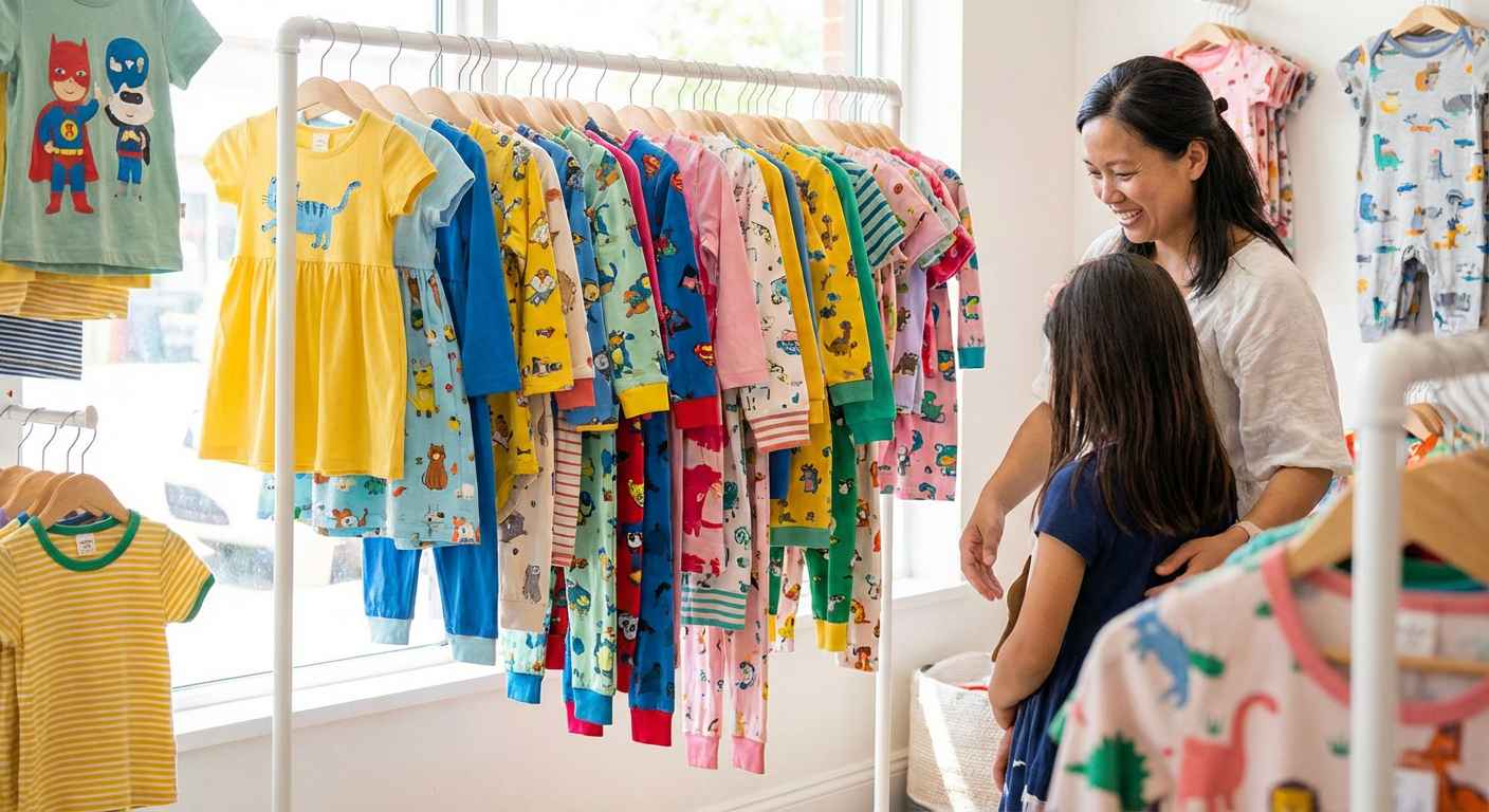 طراحی و رنگ لباس کودک