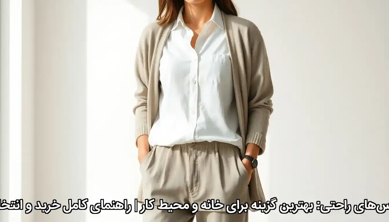 لباس&zwnj;های راحتی برای خانه و محل کار: چگونه هوشمندانه انتخاب کنیم