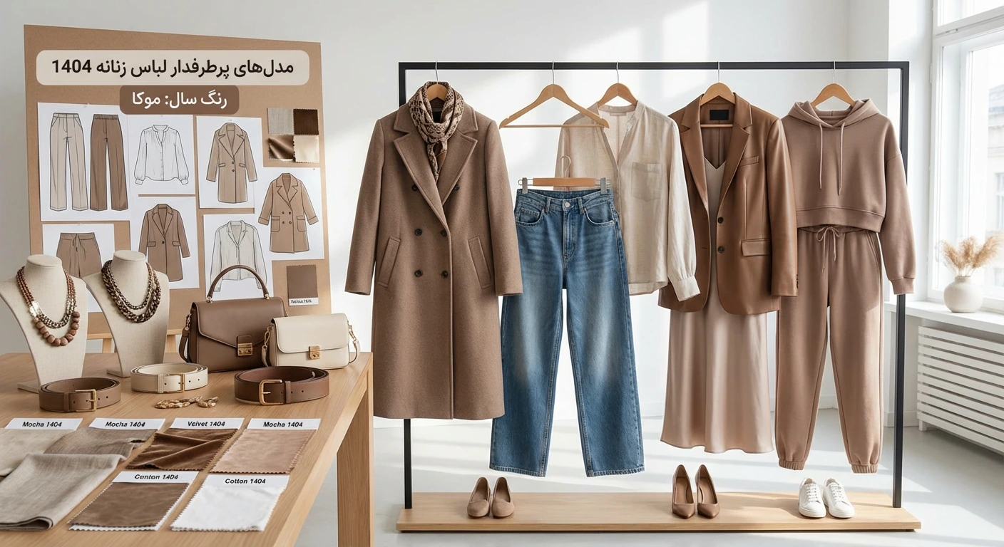 مدل&zwnj;های پرطرفدار لباس زنانه در سال 1404 راهنمای کامل برای خرید هوشمندانه