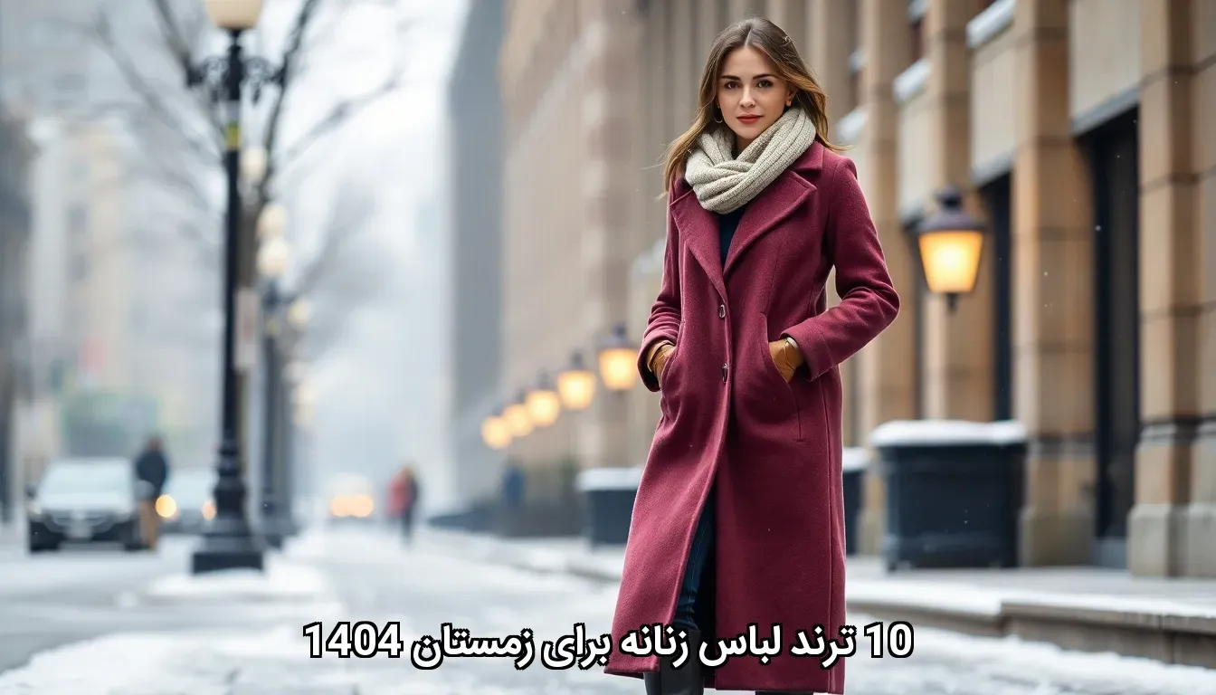  پالتوهای ماکسی و خزدار؛ گرم و شیک