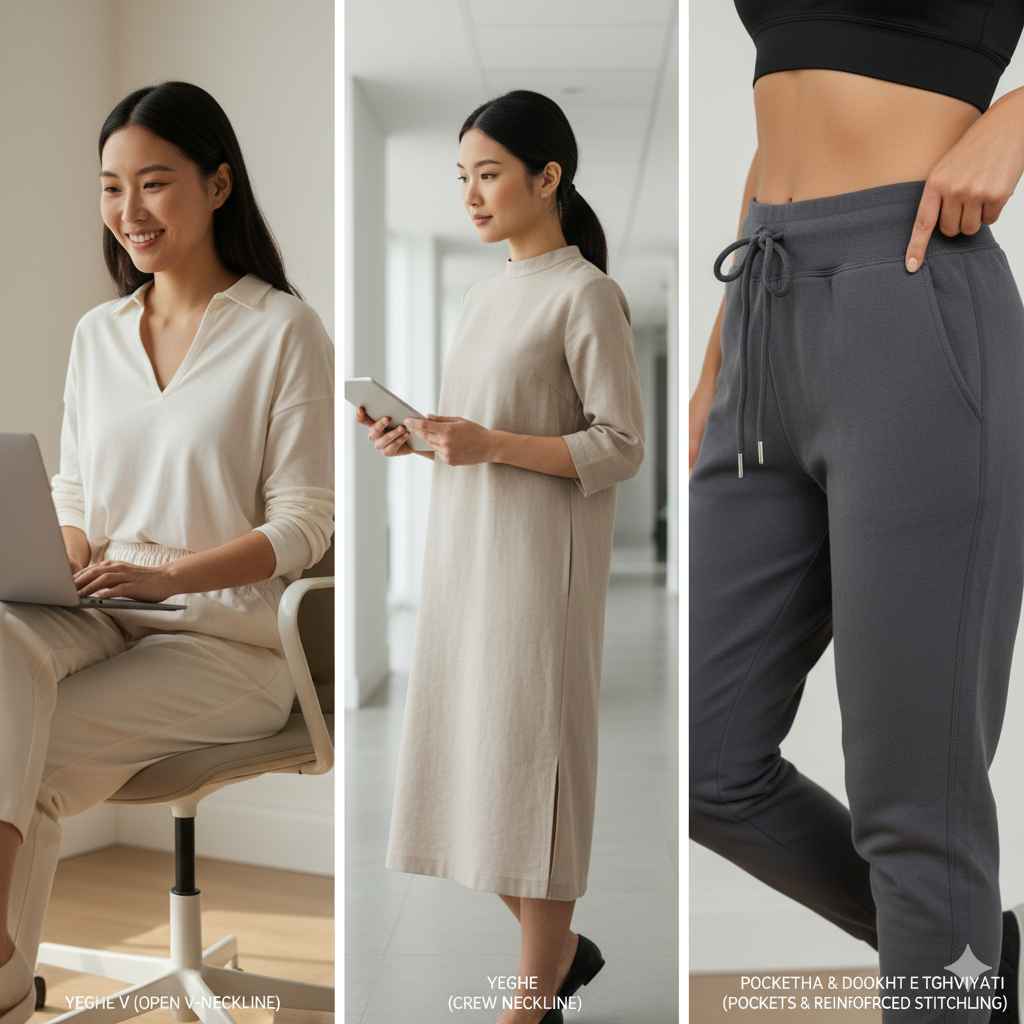 راهنمای سایزبندی، نگهداری و شستشو برای دوام بیشتر