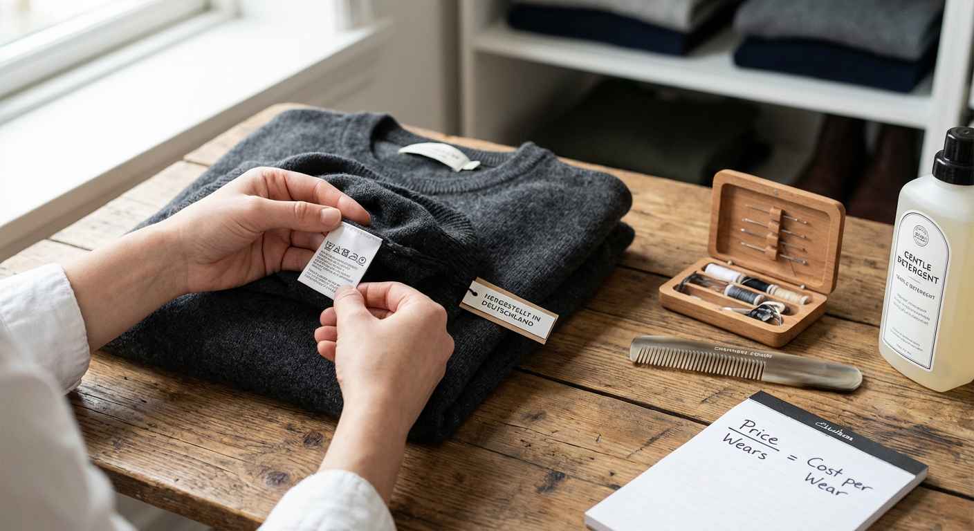 چگونه با انتخاب و نگهداری درست، هر لباس را به سرمایه&zwnj;ای پایدار تبدیل کنیم