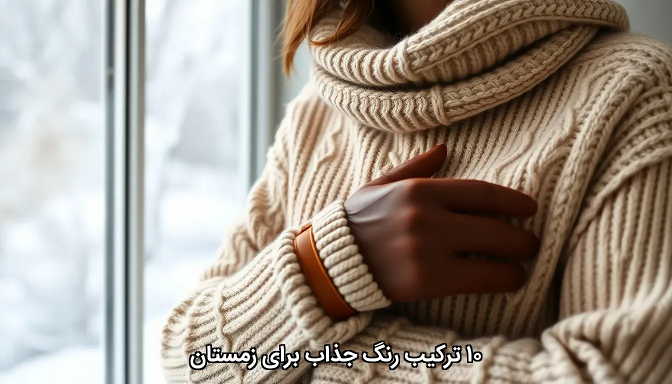 ۱۰ ترکیب رنگ جذاب برای زمستان که استایل&zwnj;تان را حرفه&zwnj;ای و گرم می&zwnj;کند