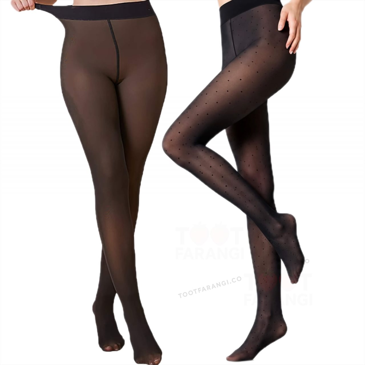 جوراب‌ شلواری سه بعدی داخل کرم مافوق ضخیم ESMARA