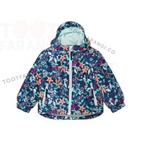 کاپشن گلدار بچگانه