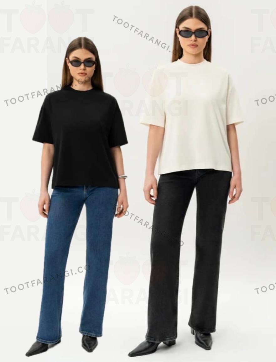 تیشرت یقه گرد بیسیک