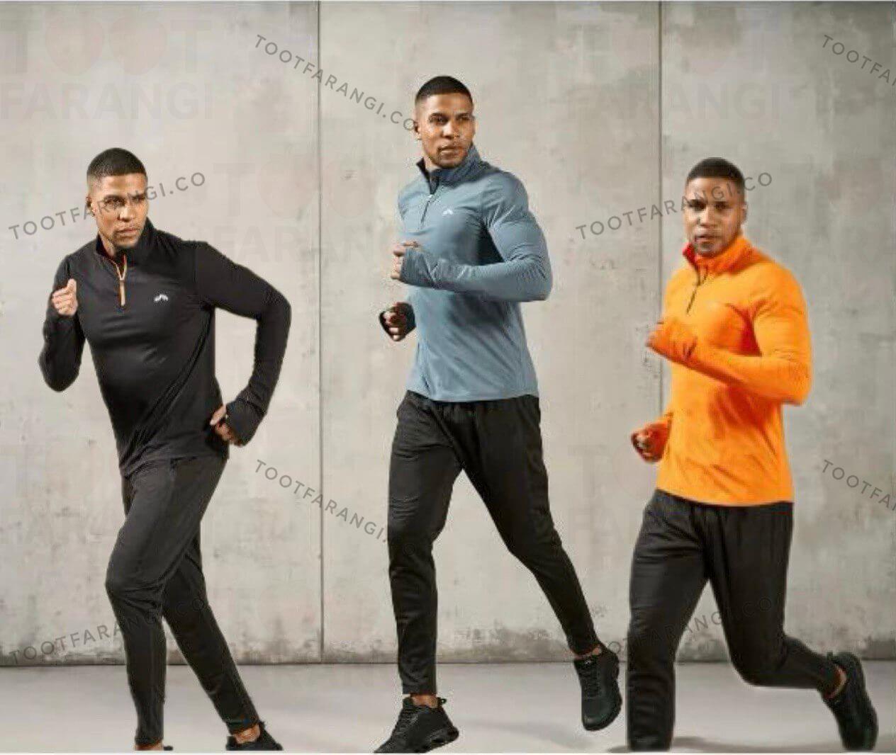 بلوز نیم زیپ مردانه