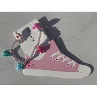 پابند دخترانه i am با کش نرم و رنگی