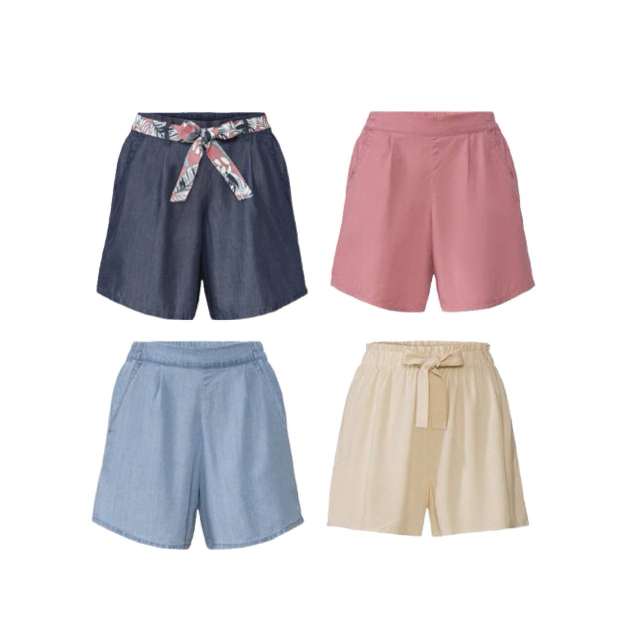 شلوارک دامنی کمرکش