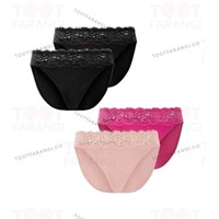 شورت اسلیپ ریش دار-پک دو عددی