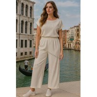 شلوار کمرچین دار 