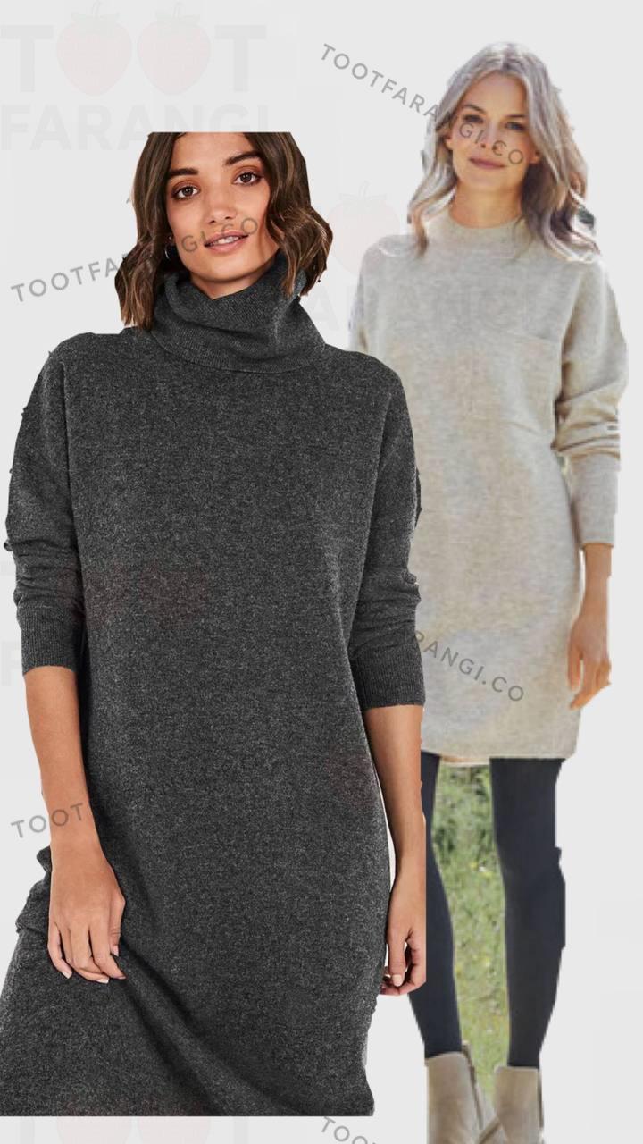 تونیک بافتنی زنانه 