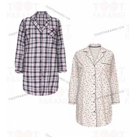 روبدوشامبر نخی جلو دکمه