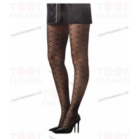 جوراب شلواری طرحدار ضخامت 20