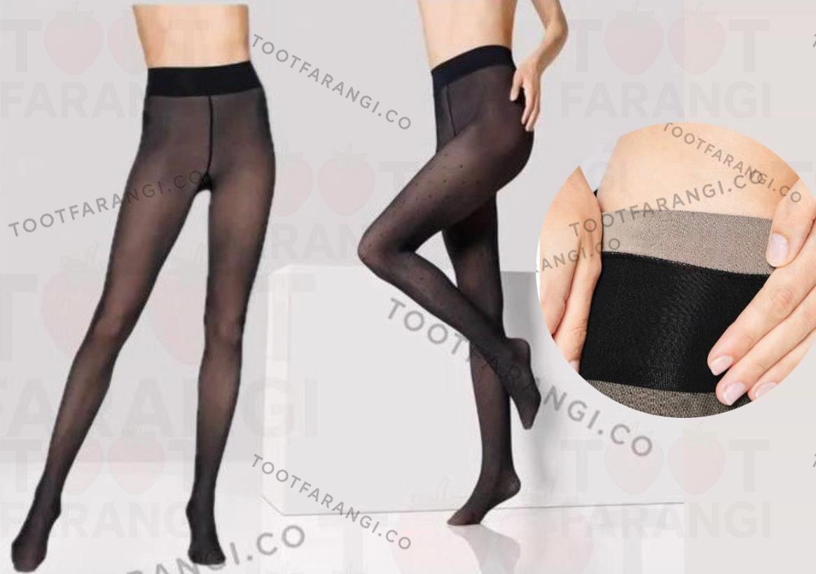 جوراب شلواری داخل کرم