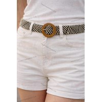 کمربند سگک چوبی