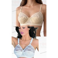 سوتین دانتل بدون کاپ و فنر