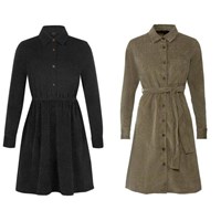 پیراهن مخمل کبریتی