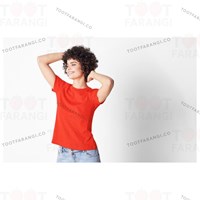 تیشرت یقه گرد کبریتی