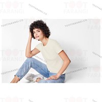 تیشرت یقه گرد کبریتی