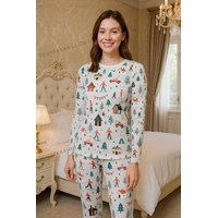 ست بلوز شلوار انگلیسی