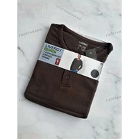 تیشرت یقه گرد سه دکمه 