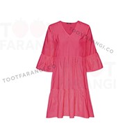 پیراهن چین دار خامه دوزی