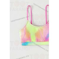 مایو دو تیکه آبرنگی