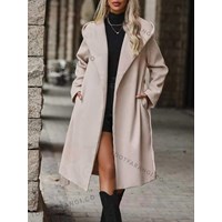 پالتو پشمی کلاه دار