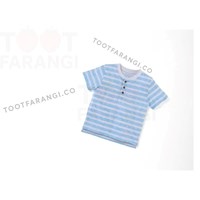 تیشرت سه دکمه بچگانه 