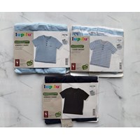 تیشرت سه دکمه بچگانه 