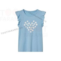 تیشرت آستین حلقه ای بچگانه  