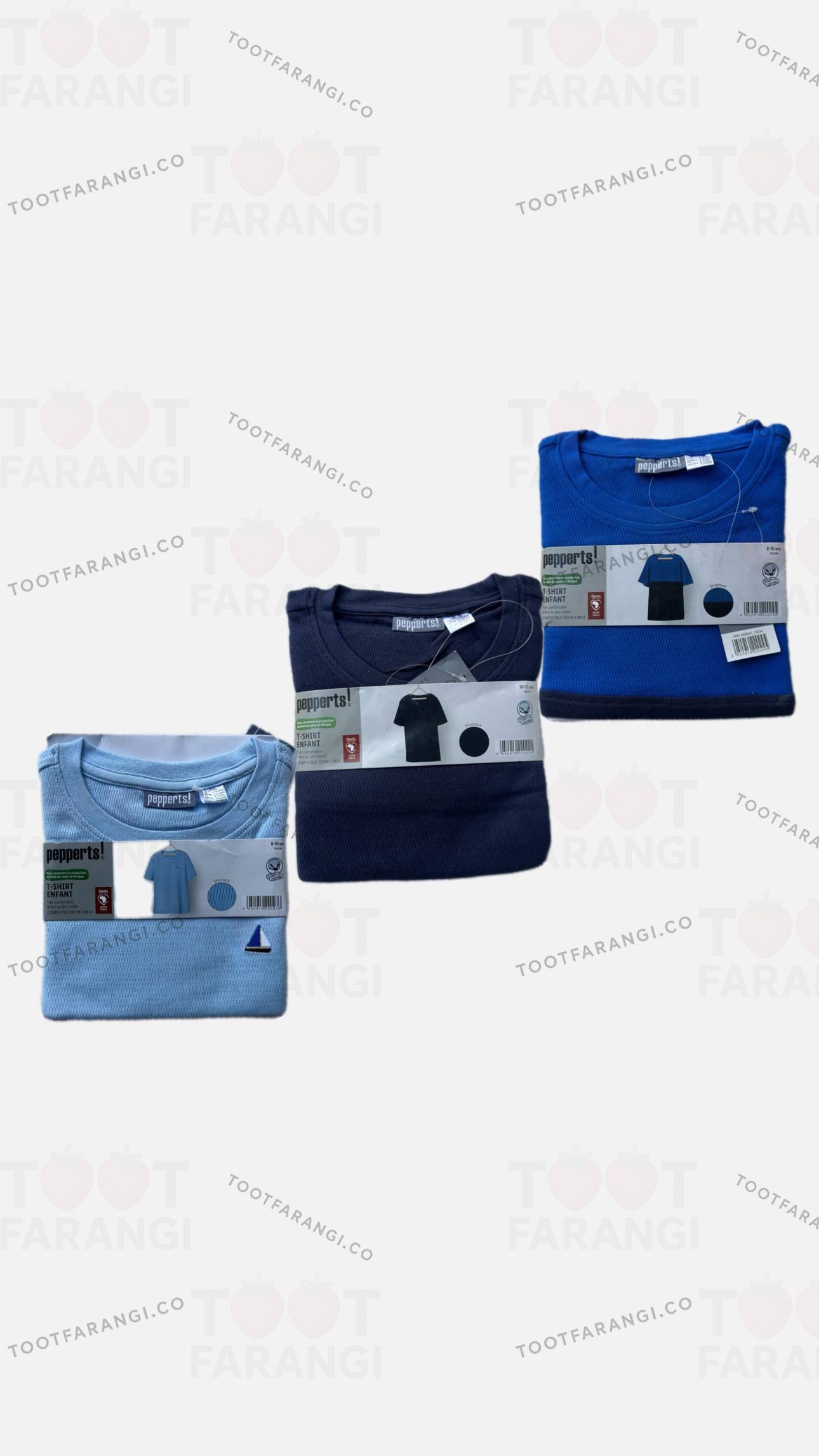 تیشرت یقه گرد بچگانه 