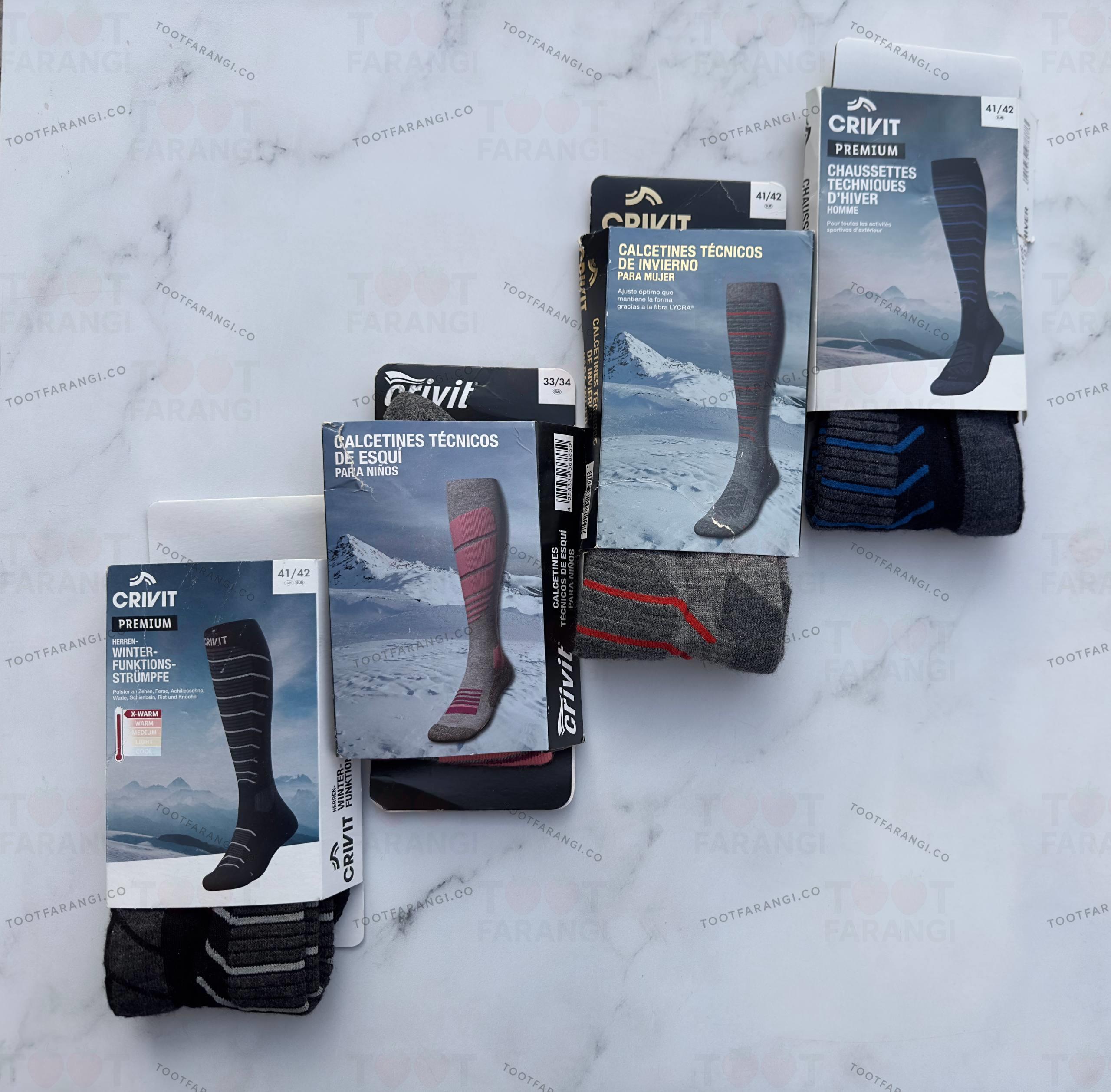 جوراب حرارتی بیس لایر