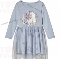 پیراهن پایین چین دار بچگانه