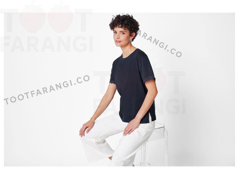 تیشرت آلمانی آستین گلدوزی