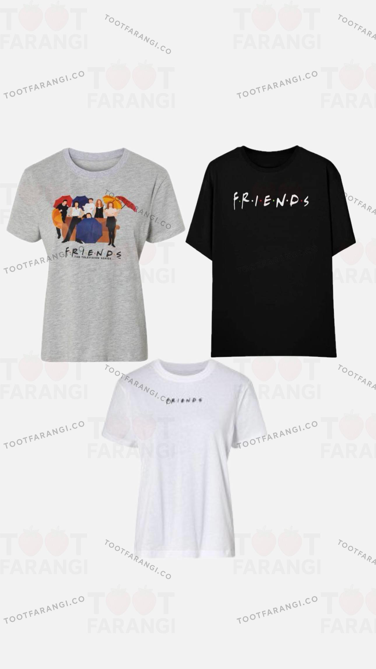 تیشرت طرح فرندز